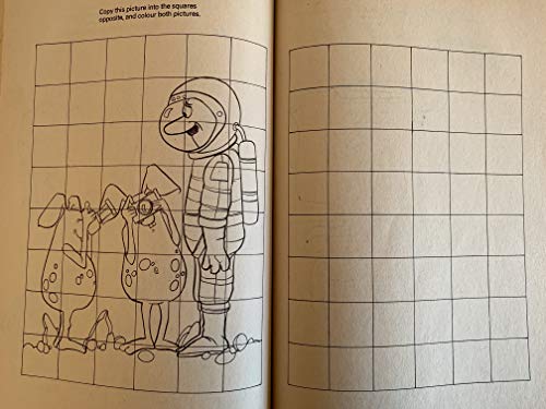 Vintage 1975 Gerry Andersons Space 1999 Colouring and Activity Book - Ultra Rare …