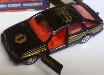 Vintage 1985 Corgi Die-Cast Scale Model Ford Sierra 2.3 Ghia Vehicle 1:59 Scale Replica Car Brand New In The Original Red Box.