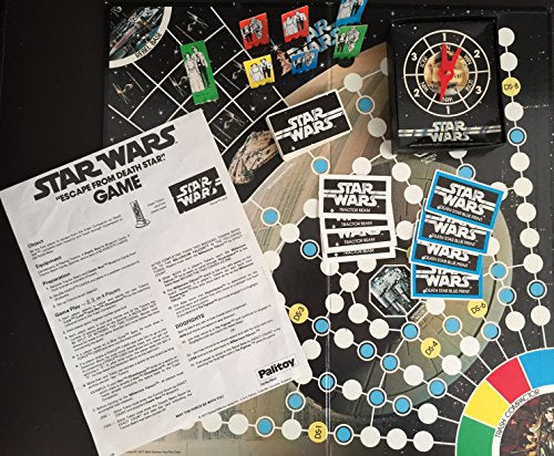 Vintage Palitoy 1977 Star Wars Escape From The Death Star Board Game - Fantastic Condition Complete In The Original Box
