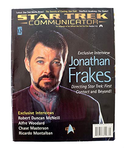Vintage 1996/1997 Star Trek Communicator - The Magazine of The Offical Star Trek Fan Club - 5 Editions Numbers 107/108 /