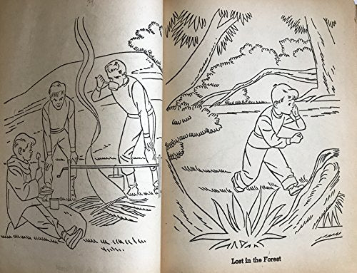 Flash Gordon Vintage 1958 And His Adventures In Space Book To Color By Saalfield - Authorized Edition …
