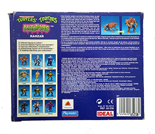 Vintage Playmates 1992 Teenage Mutant Ninja Hero Turtles Rahzar Action Figure - Shop Stock Room Find …