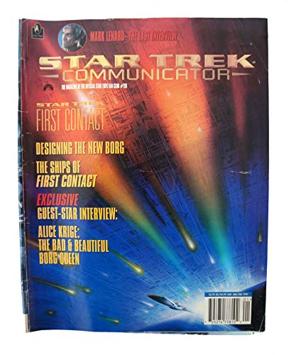 Vintage 1996/1997 Star Trek Communicator - The Magazine of The Offical Star Trek Fan Club - 5 Editions Numbers 107/108 /