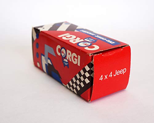 Vintage 1985 Corgi Die-Cast 1:59 Scale Model 4 X 4 Jeep Replica Vehicle Brand New In The Original Red Box - Shop Stock Room Find …