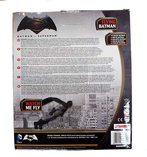 DC Comics Batman V Superman Dawn Of Justice Flying Batman Figure By Sambro Toys Brand New Factory Sealed …