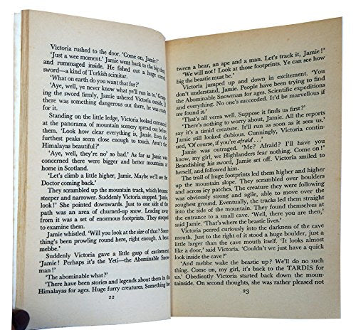 Doctor Who And The Abominable Snowmen [paperback] Terrance Dicks [Jan 01, 1978]
