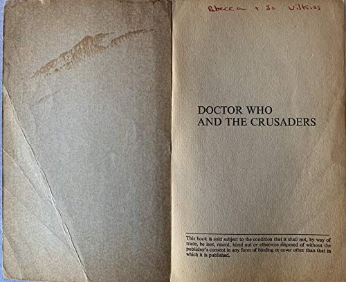 Vintage Dragon Books 1967 Very Rare Doctor Who and The Crusaders Paperback Book - Fantastic Condition Vintage Paperback
