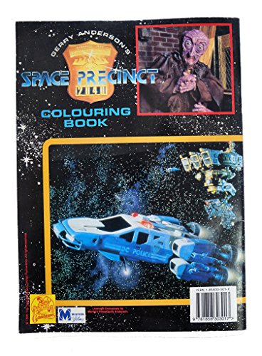 Vintage 1995 Gerry Andersons Space Precinct 2040 Colouring Book - Brand New Shop STock Room Find [paperback] Grandreams,Gerry Anderson [Jan 01, 1995] …