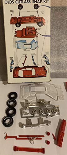 Vintage JoHan 1975 Oldsmobile Cutlass 1/25 Snap Model Kit No. CS-503 - Complete In The Original Box …