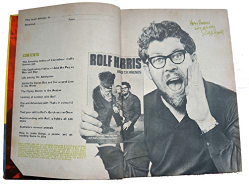 Rolf Harris and His Tv Friends Annual 1967 Television Related [hardcover] Rolf Harris [Jan 01, 1967] …