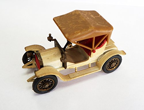 Vintage 1969 Matchbox Models Of Yesteryear 1-38 Scale Diecast Replica Y-4 1909 Opel Coupe Car In The Original Box
