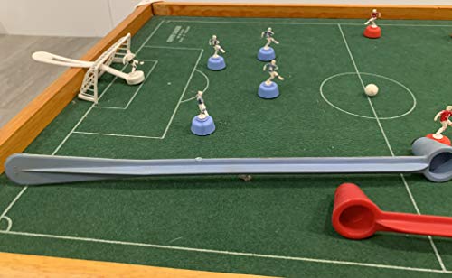 Vintage Balyna 1950's Super Soccer Table Top Magnetic 5 A Side Football Game Complete In The Original Box