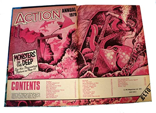 Vintage Action Annual 1979 - Shop Stock Room Find