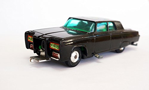 Vintage Corgis 1966 The Green Hornet Black Beauty Crime Fighting Car Diecast Model No. 268 - Fantastic Condition With Display Plinth And Box