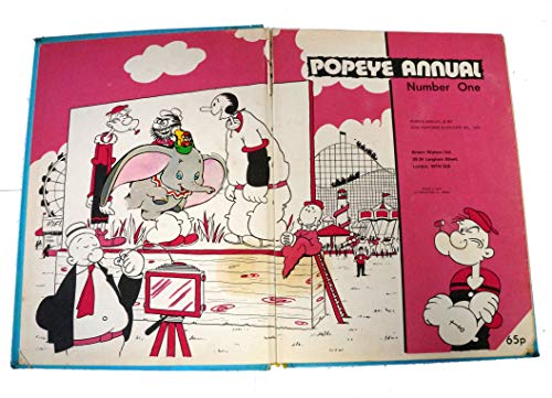 Popeye Annual No. 1 [hardcover] [Jan 01, 1972] …