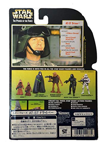 Star Wars The Power Of The Force AT-ST Driver Action Figure