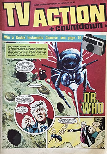 Vintage Ultra Rare TV Action + Countdown Comic Magazine Issue No. 83 September 16th 1972 [comic] Polystyle Publication,Polystyle Publication [Jan 01, 1972] …