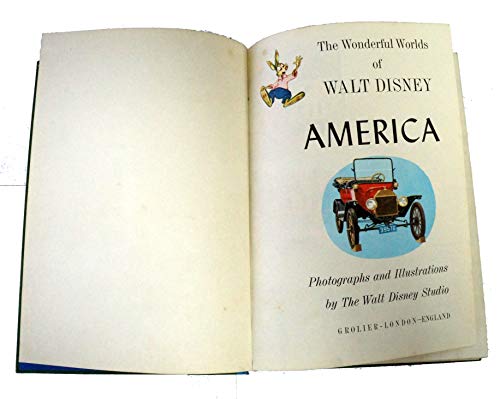 The Wonderful Worls of Walt Disney America [hardcover] Walt Disney
