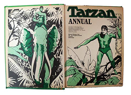 Tarzan Annual [hardcover] BURROUGHS, Edgar Rice [Jan 01, 1973] …
