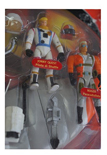 Vintage 1995 Jonny Quest Action Figure Set Including Shuttle Pilot Jonny Quest & Drop Zone Race - Mint Condition Factory Sealed Shop Stock Room Find …