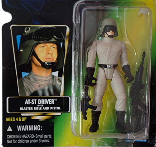 Star Wars The Power Of The Force AT-ST Driver Action Figure