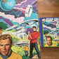 Star Trek Vintage 1979 U.K. Release Whitman 224 Large Piece Jigsaw Puzzle Number 7942 Animated Adventure With The Enterprise & Crew