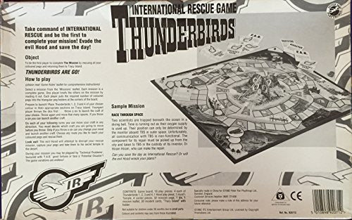 Vintage 1992 Gerry Andersons Thunderbirds International Rescue Board Game - Former Shop Counter Display Item