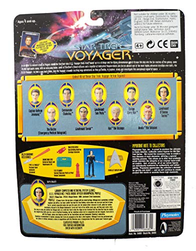 Vintage Playmates 1995 Star Trek Voyager Lieutenant B'elanna Torres Chief Engineer Action Figure - Brand New Factory Sealed Shop Stock Room Find