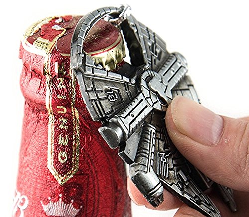 Beer wine Bottle Opener Keychain Key chain Spaceship Bar Star Wars Millennium Falcon metal Kitchen Dining & bar Cooking Tools …