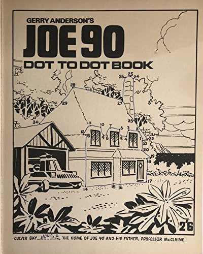Vintage Gerry Andersons 1968 Ultra Rare Joe 90 Dot to Dot Story Book The Winter Olympics - Century 21 Publishing …