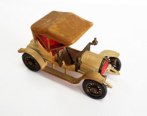 Vintage 1969 Matchbox Models Of Yesteryear 1-38 Scale Diecast Replica Y-4 1909 Opel Coupe Car In The Original Box