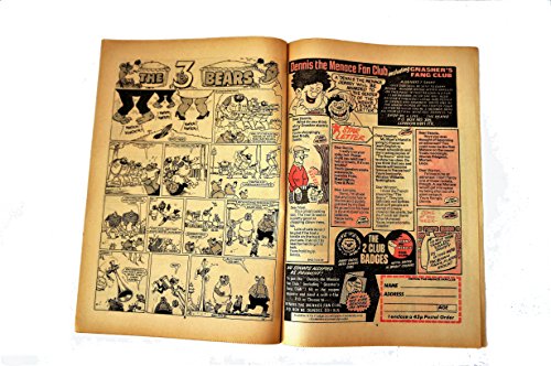 Vintage Rare The Beano Weekly Comic Magazine No. 2247 Boys And Girls Comic Every Thursday 10th August 1985 By D C Thomson & Co …