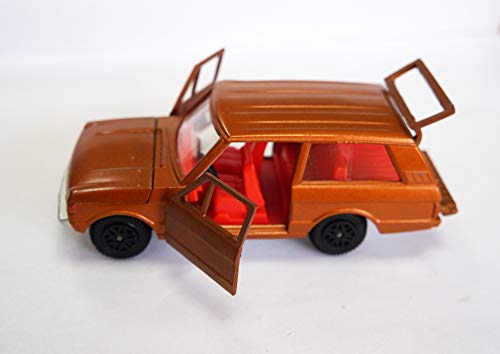 Vintage 1978 Dinky Die Cast Toys No. 192 Bronze Range Rover 4X4 Car With Red Interior 1/36 Scale Replica Vehicle In The Original Box - Shop Stock Room Find