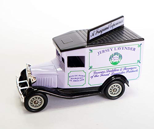 Lledo DAYS GONE MADE IN ENGLAND 1929 MORRIS MINOR 5cwt VAN THE JERSEY LAVENDER DELIVERY VAN. …