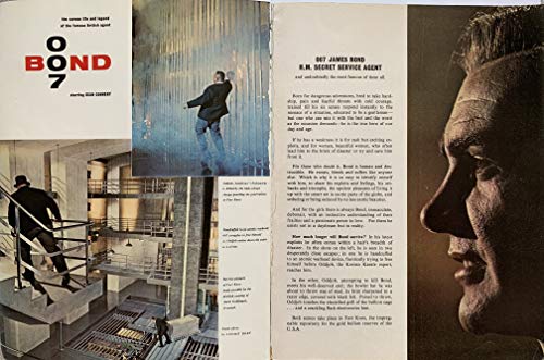Vintage 007 James Bond In Focus Paperback Book 1964