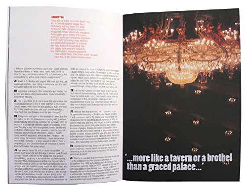 KING LEAR Programme [Shakespeare ] [paperback] Royal Shakespeare Company [Jan 01, 1993] …
