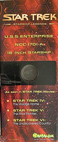 Vintage Art Asylam 2003 Star Trek Starship Legends The USS Enterprise NCC-1701A Electronic Star Ship Replica Model - Brand New Factory Sealed Shop Stock Room Find