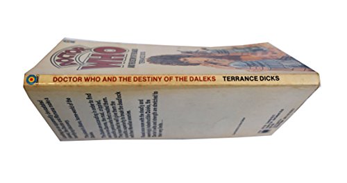 Vintage Doctor Who And The Destiny Of The Daleks Target Paperback Book First Impression 1979 By Terrance Dicks