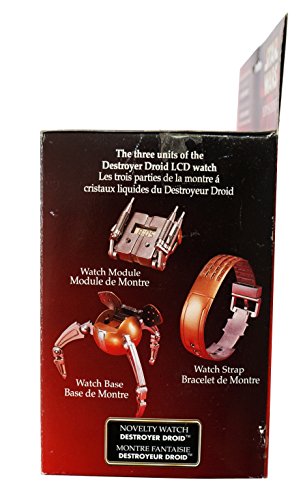 Star Wars Episode 1 Vintage 1999 Transforming Destroyer Droid LCD Digital Novelty Watch Brand New Shop Stock Room Find …