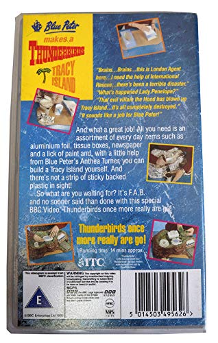 Blue Peter Makes a Thunderbirds Tracy Island [VHS] [VHStape] [1993] …