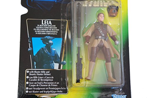 Vintage 1996 Star Wars Power Of The Force - Leia In Boushh Disguise Action Figure