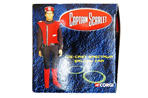Vintage 2006 Gerry Andersons Captain Scarlet Corgi Diecast Spectrum Saloon Car - Brand New Factory Sealed Shop Stock Room Find.