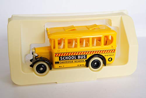 Vintage Lledo 1989 Promotional Models Of Days Gone Oakridge School 1935 Dennis Single Deck Coach Bus Die-cast Replica Model Vehicle In Box …