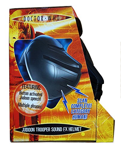 Vintage Characters 2007 Doctor Dr Who Judoon Trooper Sound FX Helmet - Brand New Factory Sealed Shop Stock Room Find