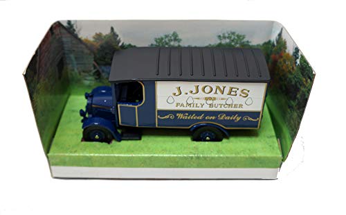 Vintage 2000 Dads Army Corgi Classic's Thornycroft Van Die Cast Replica with Mr Jones figure - Brand New Shop Stock Room Find