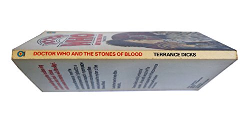 Doctor Who And The Stones Of Blood [paperback] Dicks, Terrance [Jan 01, 1984] …