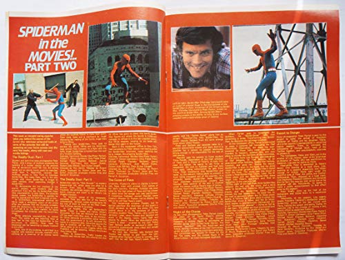 Vintage Marvel Comics 1981 Super Spider-Man TV Comic Issue No. 451 October 28th 1981 - Ex Shop Stock …
