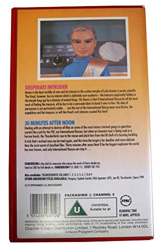 Thunderbirds: Volume 10 - Desperate Intruder / 30 Minutes After Noon [VHS] [VHStape] [1900] …