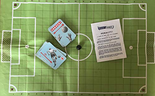 Vintage 1960's Pepys Penalty Card Game - The World Famous Football Game - Fantastic Condition - 100% Complete In The Original Box