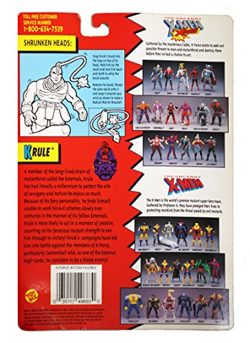 The Uncanny X-men KRULE Action Figure from the X-Force Comics series …